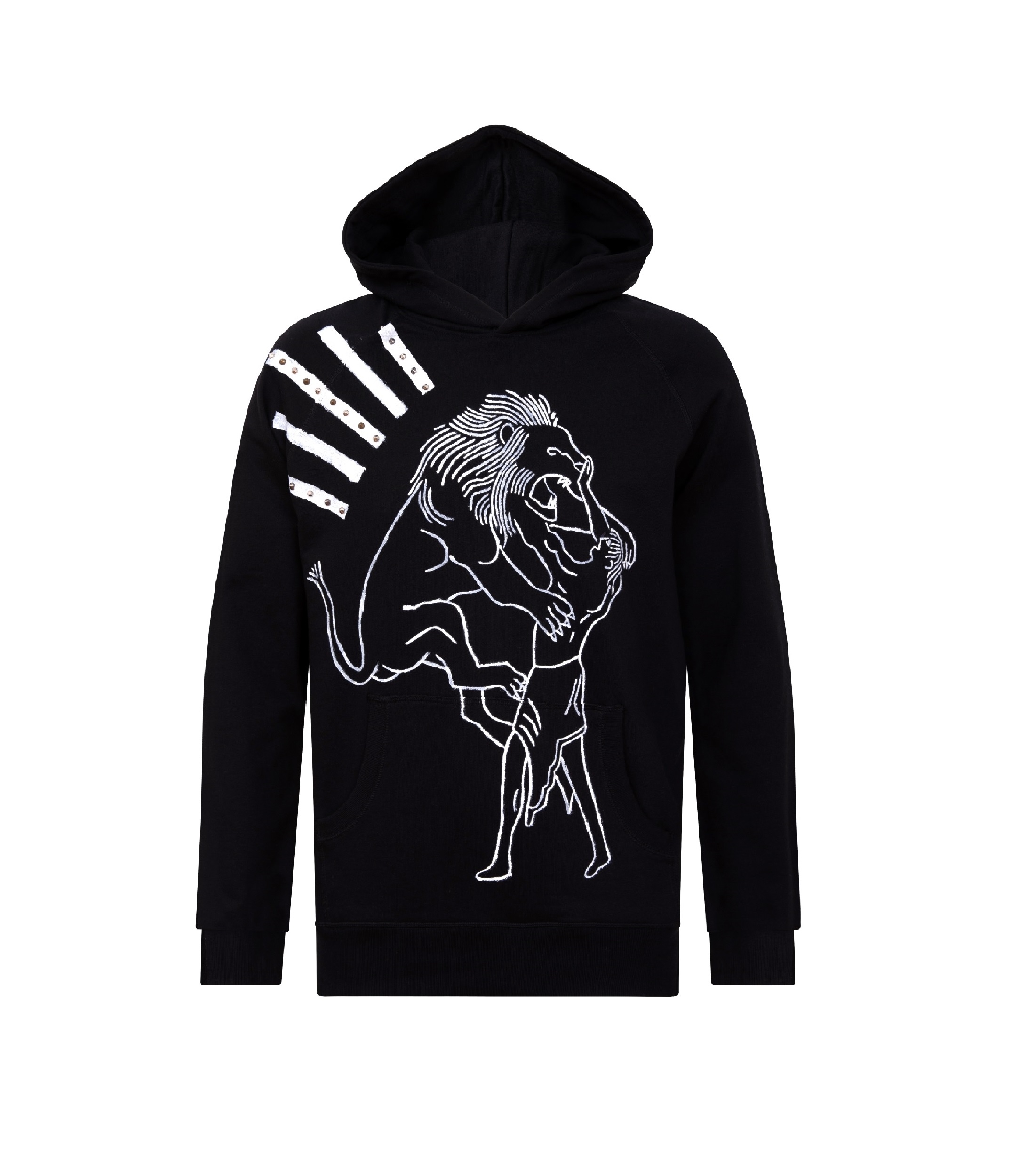 Hand Painted Heracles Sustainable Hoodie – Liber Sum